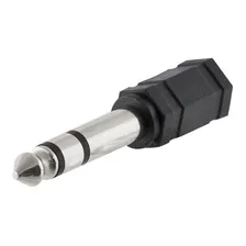 Plug Adaptador P2 Femea X P10 Macho Stereo Foto mini 4