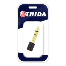 Plug Adaptador P2/p10 Fone Koss Sony Kz Akg Banhado A Ouro Foto mini 1