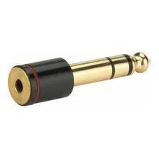 Plug Adaptador P2/p10 Fone Koss Sony Kz Akg Banhado A Ouro Foto mini 2
