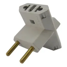 Plug Adaptador Tomada Padrão Benjamin T 3 Saidas 10/20a Foto mini 2