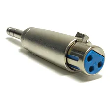 Plug Adaptador xlr Canon Fêmea X Plug P10 Stereo macho Foto mini  2