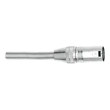 Plug Canon Xlr Macho Com Mola Metal Starcable 3 Pinos Foto  mini 1