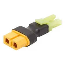 Plug Conector Adaptador Mini Tamiya Macho Xt60 Femea Airsoft Foto mini 1