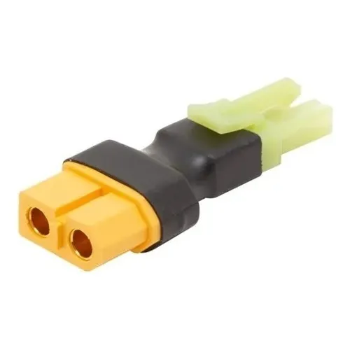 Plug Conector Adaptador Mini Tamiya Macho Xt60 Femea Airsoft Foto 1