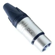 Plug Conector Datalink Xlr Fêmea Xlrf 3 Polos Foto mini 1