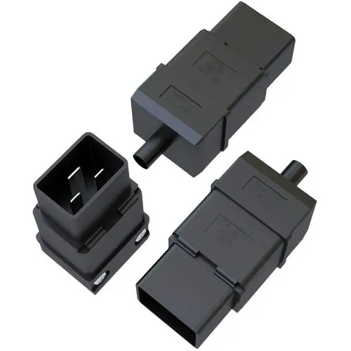 Plug Conector Iec320 C20 16a 250v ( 2uni ) Foto 1