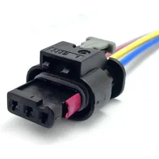 Plug Conector Sensor Ré Estacionamento Jeta Polo Golf Tiguan Foto mini 1