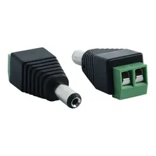 Plug Conectores P4 Macho Com Borne Cftv - 10 Peças Foto mini  2