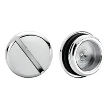 Plug De Arremate 1/2 P/ Parede 171103-21 - Blukit Acabamento Metal Cor Prateado Foto mini 1