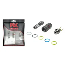 Plug Jack Rca Fêmea Blindado 18k Profissional Alta Qualidade Foto  mini 1