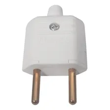 Plug Macho 2 Pino 10a Tomada Pino Macho Extensão -- 2 Foto mini 2