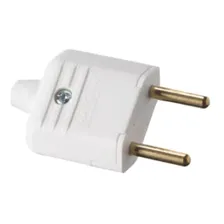 Plug Macho 2 Pino 10a Tomada Pino Macho Extensão -- 6 Peças Foto mini 2