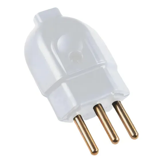 Plug Macho Bipolar 3 Pino 20a 250v - 2760p Foto 1