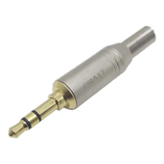Plug P2 Metal Mola Gold Stereo Pratt Foto 1