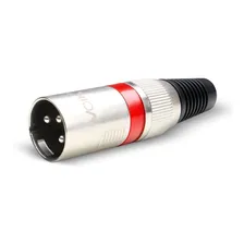 Plug Xlr Canon Xlr Macho FĂȘmea Profissional Microfone 10 Pçs Foto mini 4