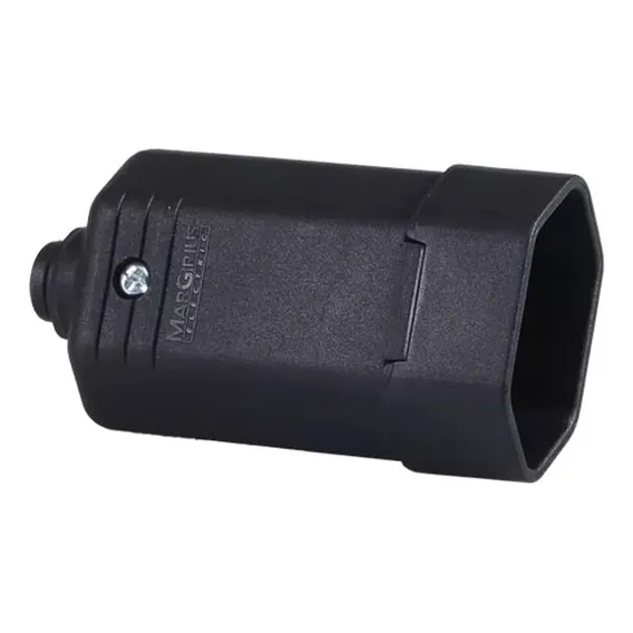 Plugue 2p+t Tmd1-3 10a Femea Embalagem 10 Margirius Foto 1