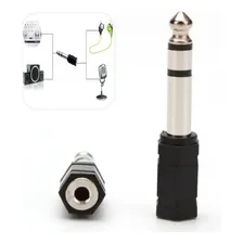 Plugue Adaptador P2 X P10 Conector Fone Caixa Acústica Som Foto mini 1