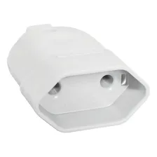 Plugue Fêmea 2p 10a 250v Branco - Tramontina Foto mini 1