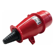 Plugue Macho Industrial 3p+t 16a 380v Vermelho Steck Foto mini 1