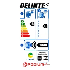 Pneu 165/40r18 Delinte Dh2 85v Gol Saveiro Corsa Foto mini 4