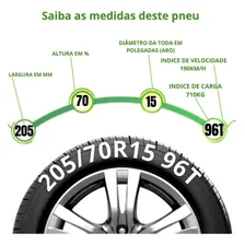 Pneu 205/70R15 Bridgestone Dueler AT 693 96T Aro 15 Foto mini 3