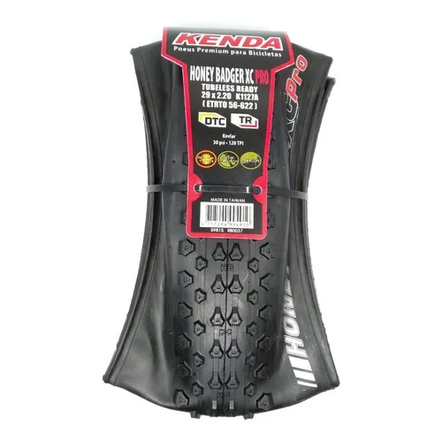 Pneu 29 2.20 Kevlar Kenda Honey Badger Xc Pro Tubeless Dtc Foto 1