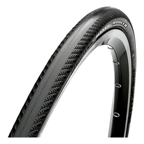 Pneu 700x23 Maxxis Rouler Dobrável Silkshield 120 Tpi Preto Foto 1