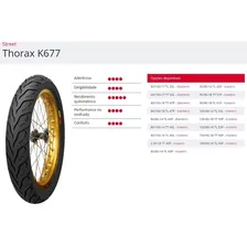 Pneu 80/100/14 Biz 100 125 Pop100 Traseiro Kenda Thorax Foto mini 4