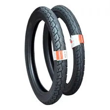 Pneu 90/90-18 + 80/100-18 Titan Cg Ybr Matrix Levorin Foto  mini 1