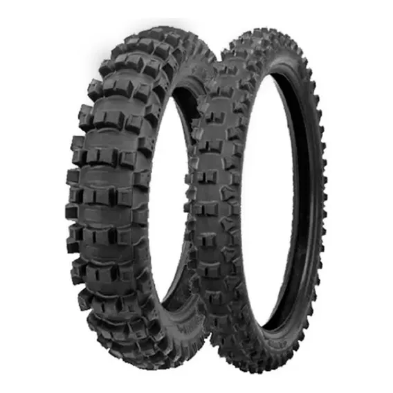 Pneu 90/100-21 7 Days Enduro + Pneu 110/100-18 Exc Soft Foto 1
