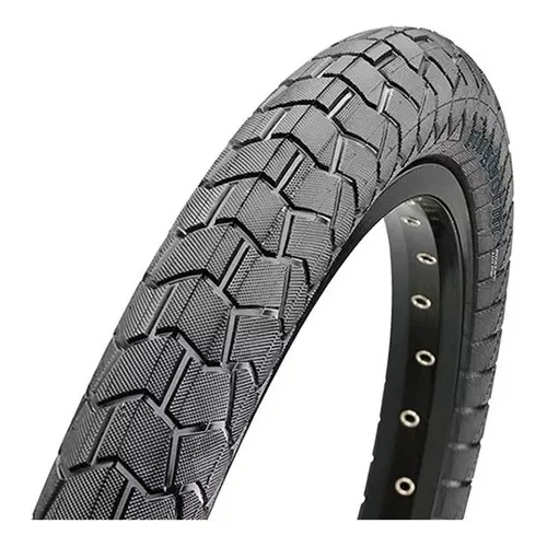 Pneu Aro 20 Bike Maxxis Ringworm 20 Arame Bicicleta Bmx Cor Preto Foto 1