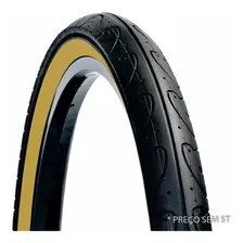 Pneu Bicicleta Aro 26 K90 Slick Balão Kenda Faixa Bege Cor Preto Foto mini  3