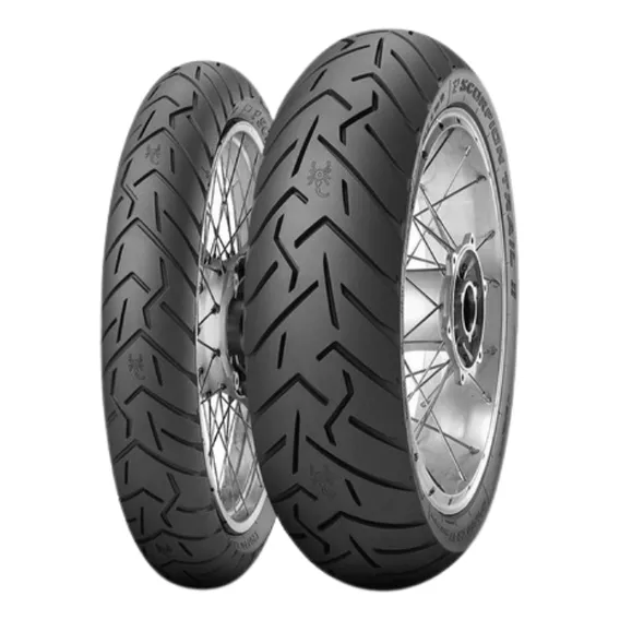 Pneu Bmw S1000xr Pirelli Scorpion Trail Ii 120+190 Foto 1