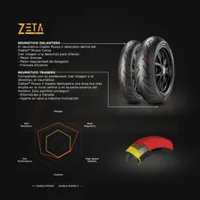 Pneu Cbx 250 Largo 140/60-17 Diablo Rosso 2 Pirelli Foto mini 3