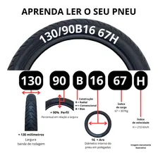 Pneu Dianteiro 130/90b16 67h Pirelli Mt60 Rs Moto Foto mini 4