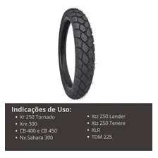 Pneu Dianteiro 90 90 21 Xre 300 Xr Nx 200 Tornado Lander 250 Foto mini 3