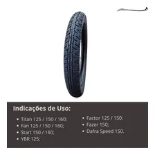 Pneu Dianteiro Cg 125 150 160 Fan Titan Start Ybr Foto mini 4