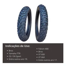 Pneu Dianteiro Traseiro Bros 125 150 160 Xre 190 Crosser 150 Foto mini  3