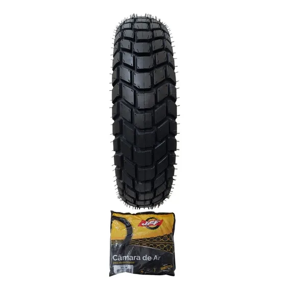 Pneu E Camara 140/80-18 Technic T&c Traseiro Xre300 Tornado Foto 1