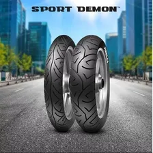 Pneu Fazer250 110/70-17 + 140/70-17 Pirelli Sport Demon Foto mini 4