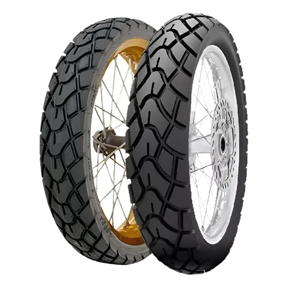 Pneu Kenda 110/90-17 +90/90-19 K761 Bros 150 160 Crosser Foto 1