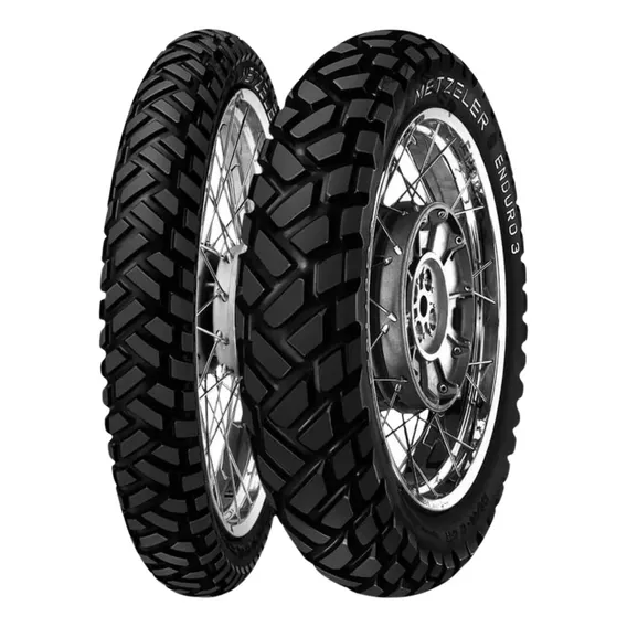 Pneu Metzeler Enduro 3 90/90-21 54s + 140/80-17 69h Foto 1