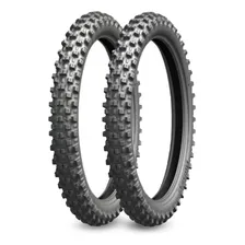 Pneu Michelin 100/100- 18 + 80/100-21 Michelin Tracker F Foto  mini 1