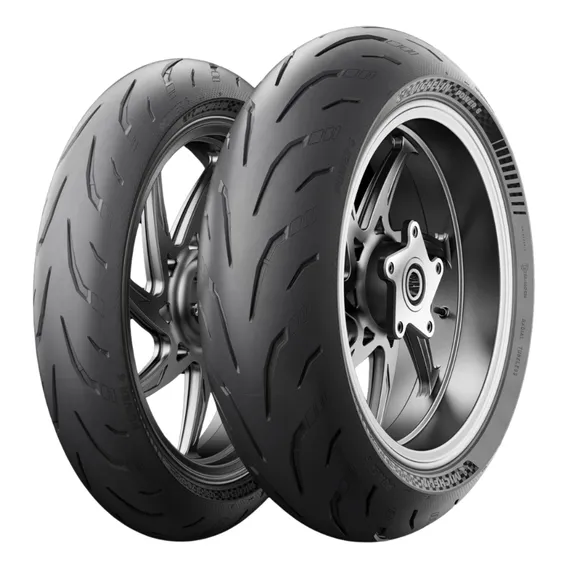 Pneu Michelin 110/70r17 + 150/60r17 Power 6 Michelin Foto 1