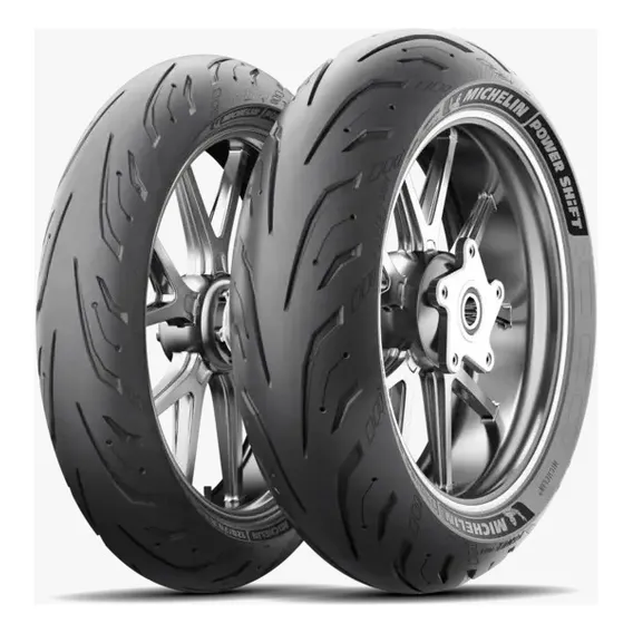 Pneu Michelin 120/70 R15 + 160/60 R15 Power Shift Foto 1
