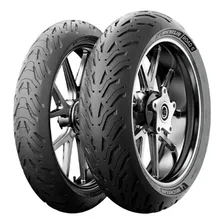 Pneu Michelin 120/70 Zr17 + 180/55 Zr17 73w Road 6 Foto  mini 1