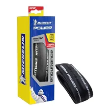 Pneu Michelin Power Endurance 700x23c 110tpi Bicicleta Speed Cor Preto Foto  mini 1