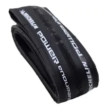 Pneu Michelin Power Endurance 700x23c 110tpi Bicicleta Speed Cor Preto Foto mini  2