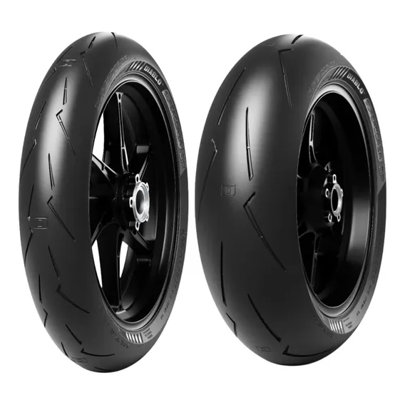 Pneu Moto 120/70r17 + 200/55r17 Diablo Super Corsa Spv4 Foto 1
