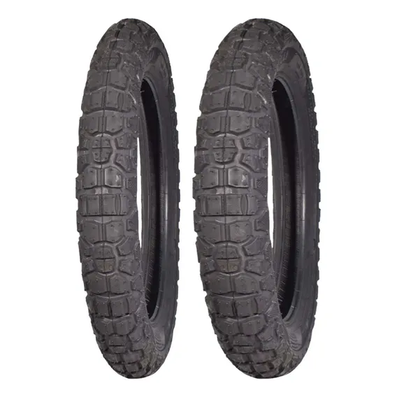Pneu Moto 2.75-18 + 90/90-18 City Cross Pirelli Foto 1